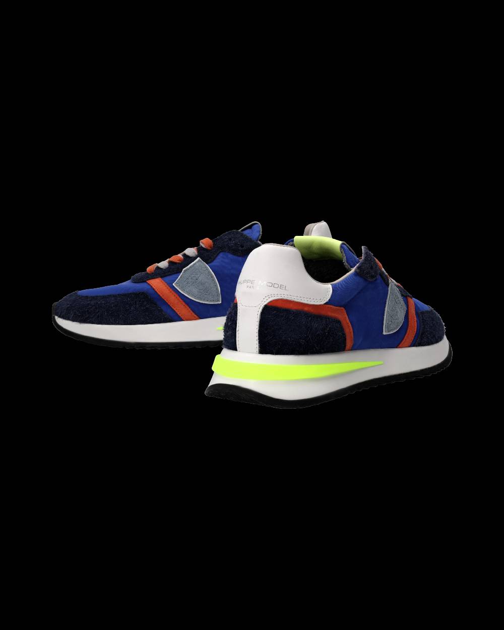 Philippe Model Sneaker Tropez 2.1 Uomo, Blu e Arancio In Linea