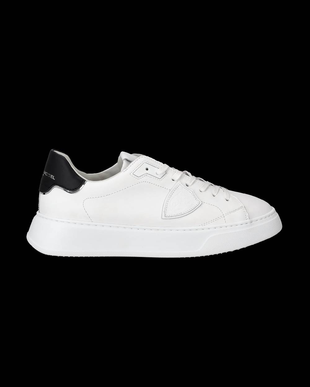 Philippe Model Sneaker bassa Temple uomo - bianco e nero Pezzi Unici