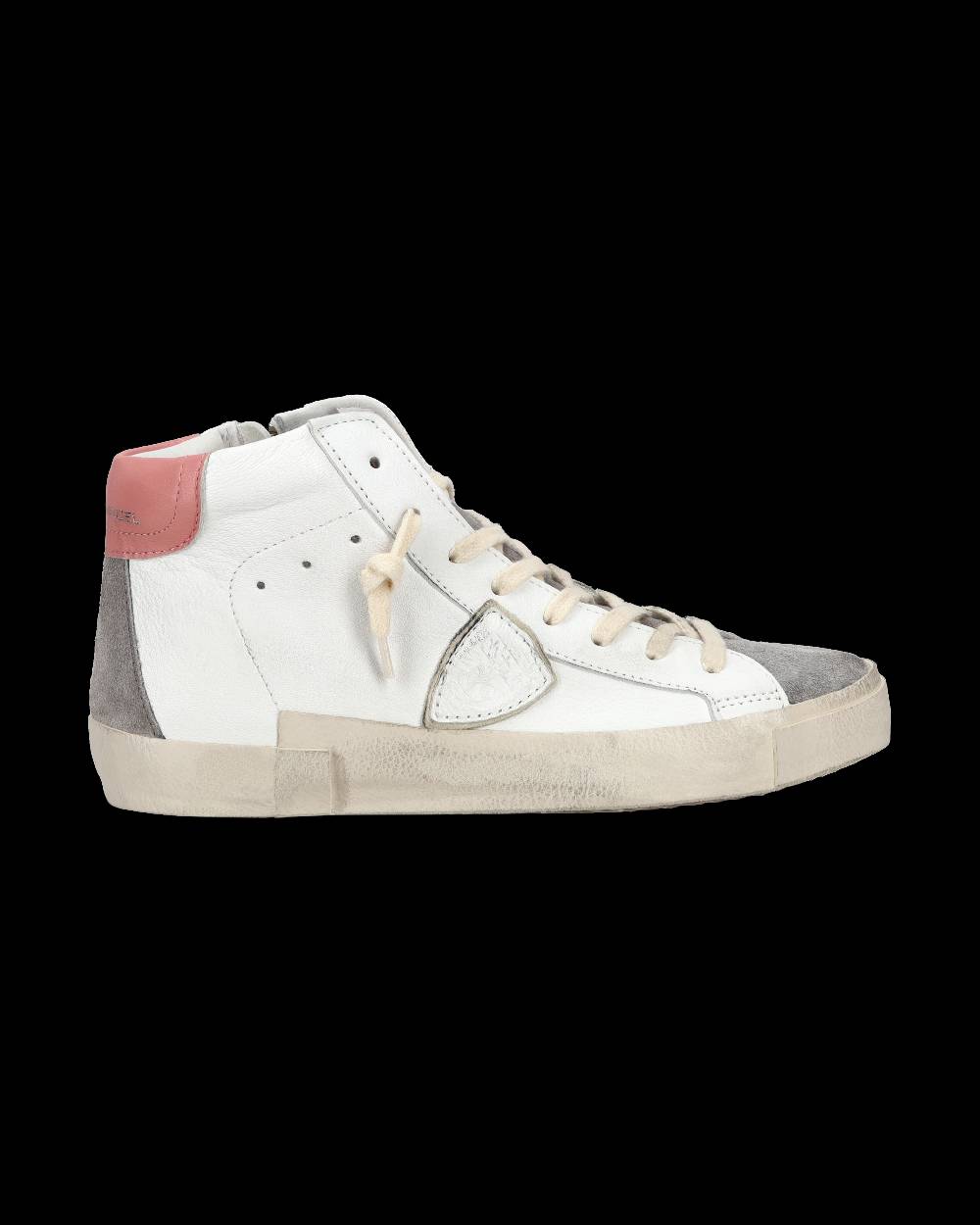 Philippe Model Sneaker casual Prsx da donna in pelle - Antracite e bianco Convenienza
