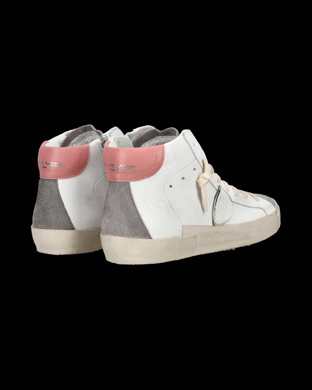 Philippe Model Sneaker casual Prsx da donna in pelle - Antracite e bianco Convenienza
