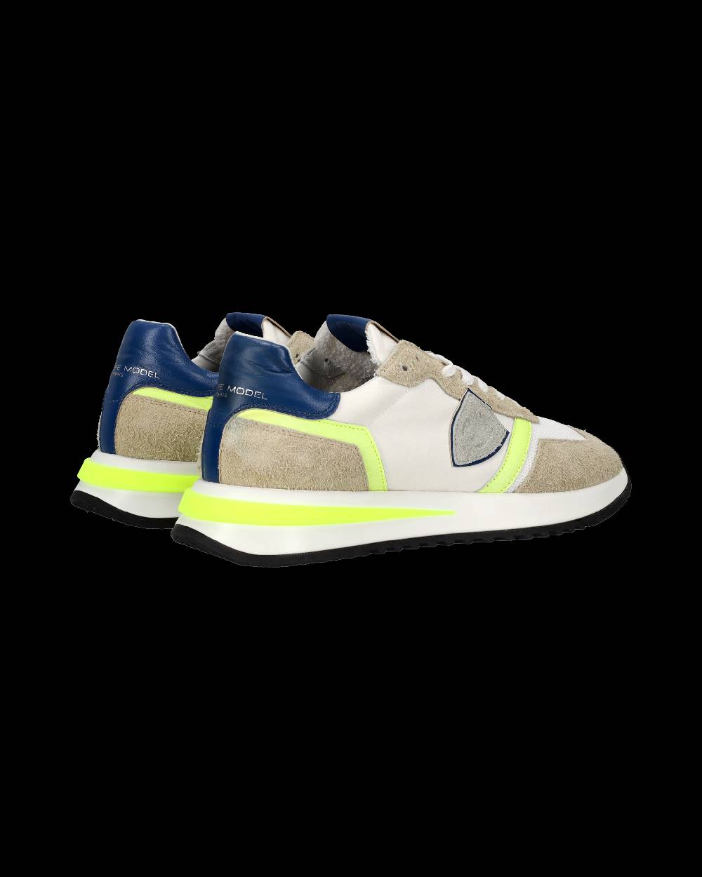 Philippe Model Sneaker bassa Tropez 2.1 uomo - bianco, giallo e blu Presa