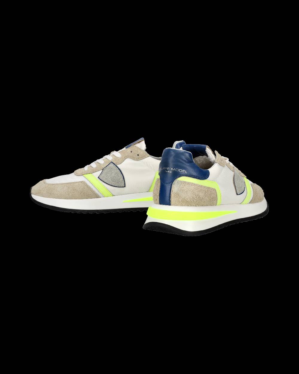 Philippe Model Sneaker bassa Tropez 2.1 uomo - bianco, giallo e blu Presa