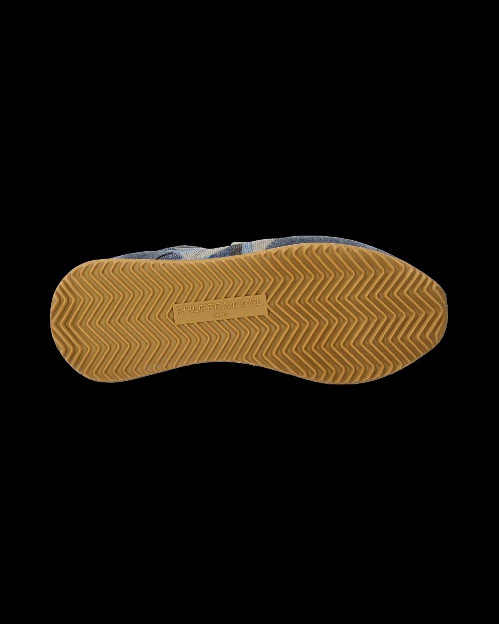 Philippe Model Sneakers Trpx da Donna Blu e Gialle in Tessuto Tecnico Offerta
