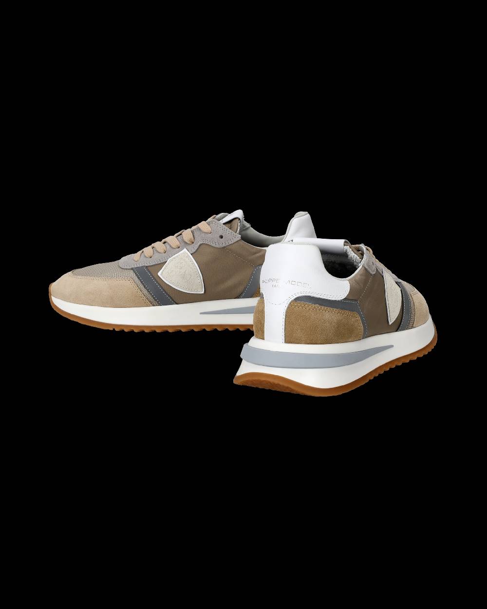 Philippe Model Sneakers Tropez 2.1 da Uomo in Pelle e Nylon in Tessuto Tecnico Vendita Calda