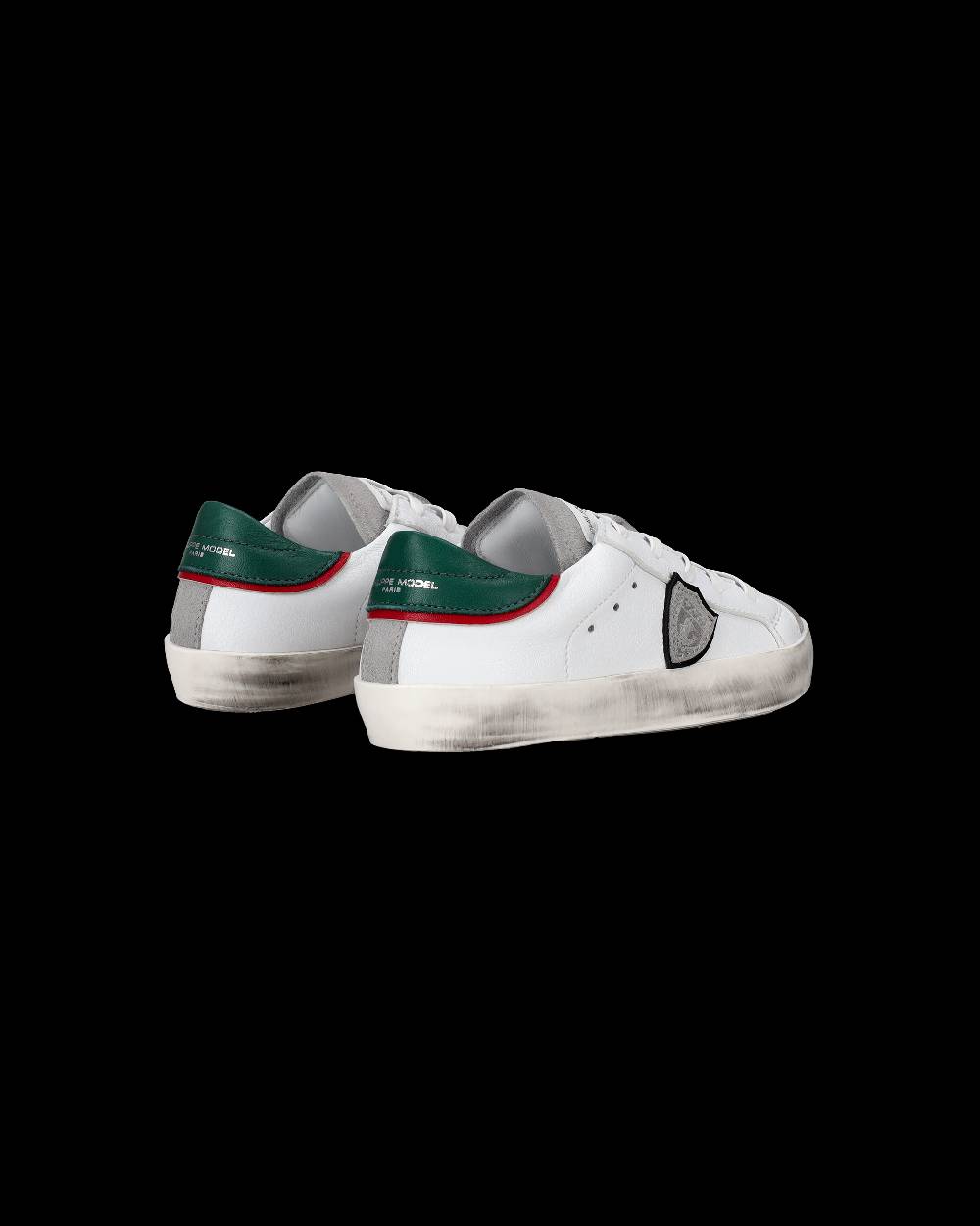 Philippe Model Sneakers da Bambini Prsx Bianche e Verdi in Pelle Economico