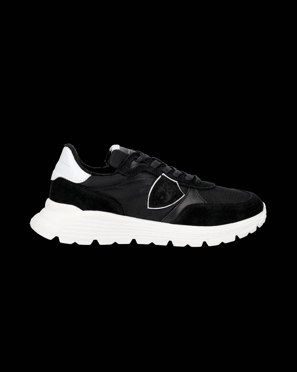 Philippe Model Sneakers Antibes da Ragazzi Nere in Tessuto Tecnico In Vendita