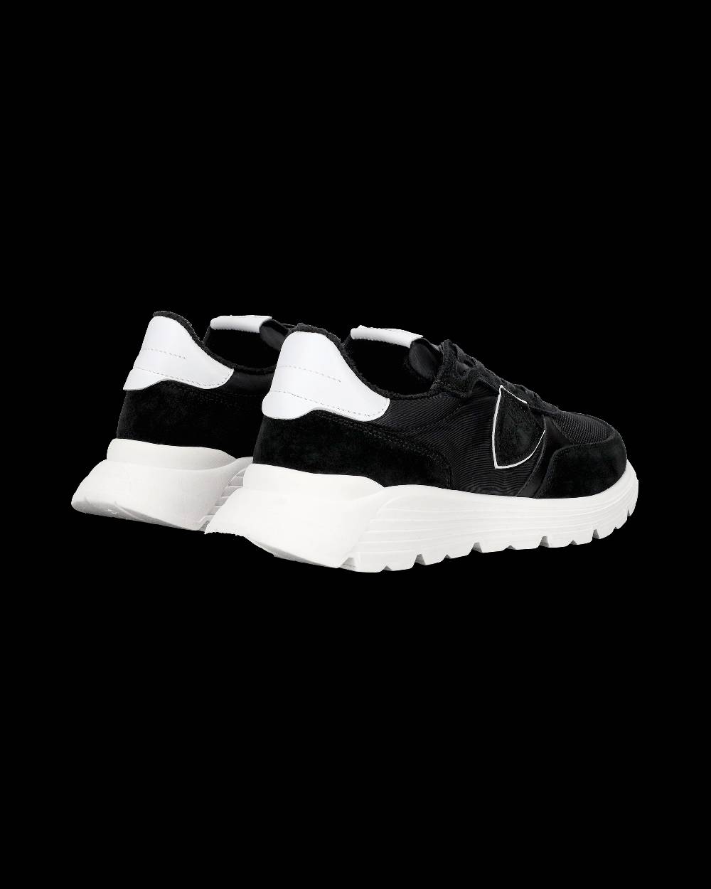 Philippe Model Sneakers Antibes da Ragazzi Nere in Tessuto Tecnico In Vendita
