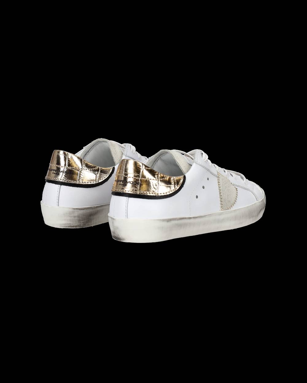 Philippe Model Sneakers Paris da Bambini Oro in Pelle Vendite Flash