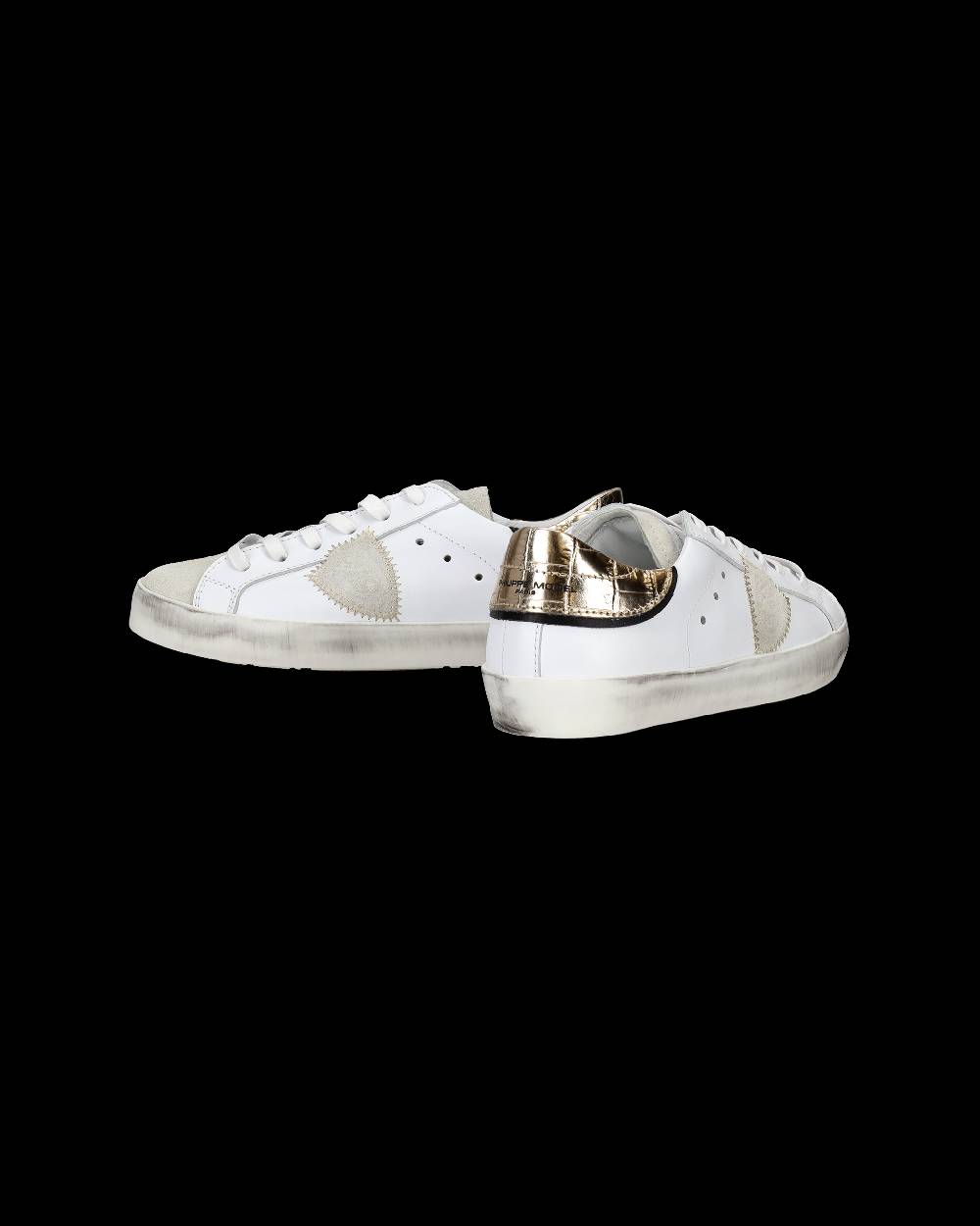 Philippe Model Sneakers Paris da Bambini Oro in Pelle Vendite Flash