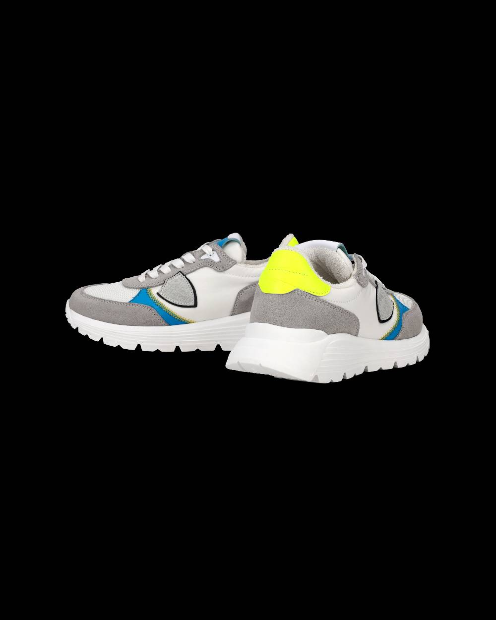 Philippe Model Sneakers Antibes da Bambini Grigie in Pelle Italia