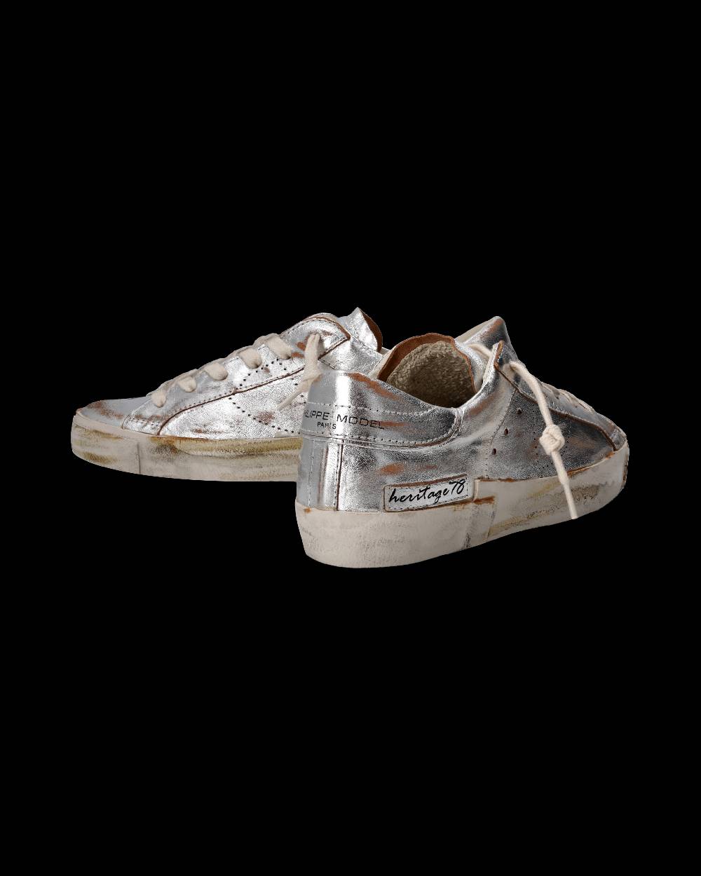 Philippe Model Sneaker Prsx Donna, Argento Qualità