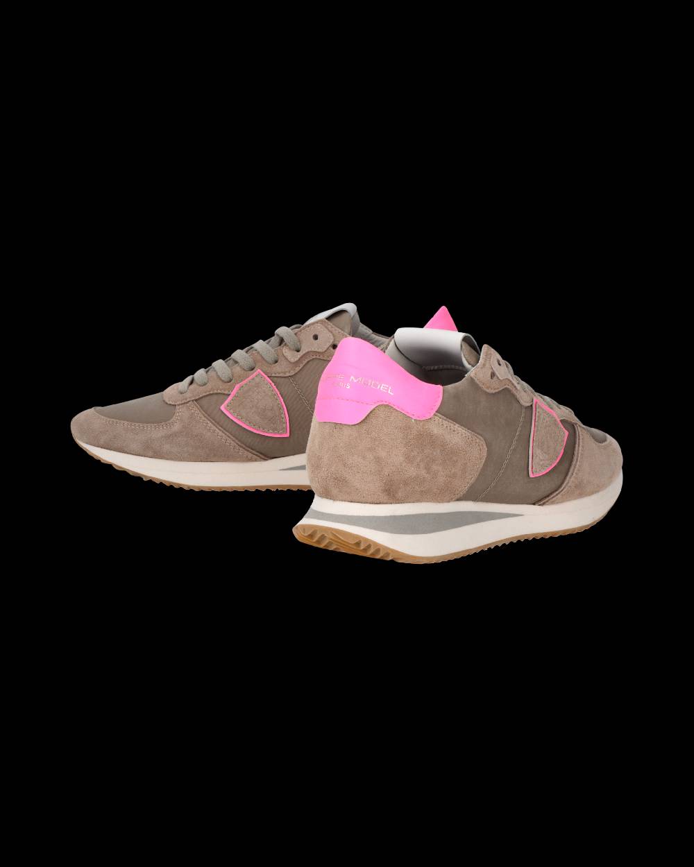 Philippe Model Sneaker Trpx Donna, Beige e Fucsia Promozione Limitata