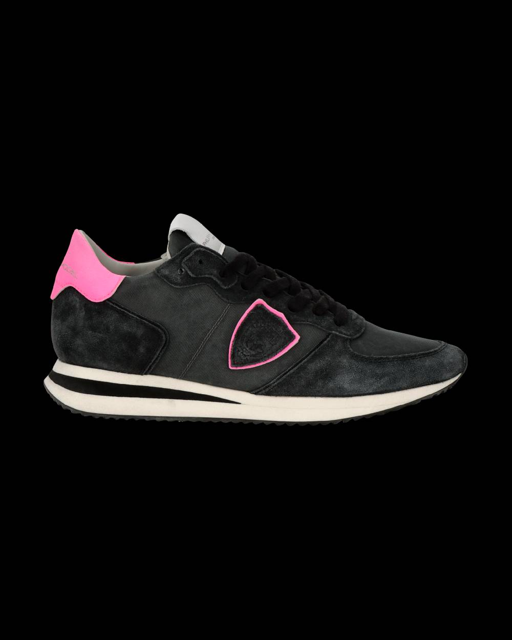 Philippe Model Sneaker Trpx Donna, Nero e Fucsia Shopping Online