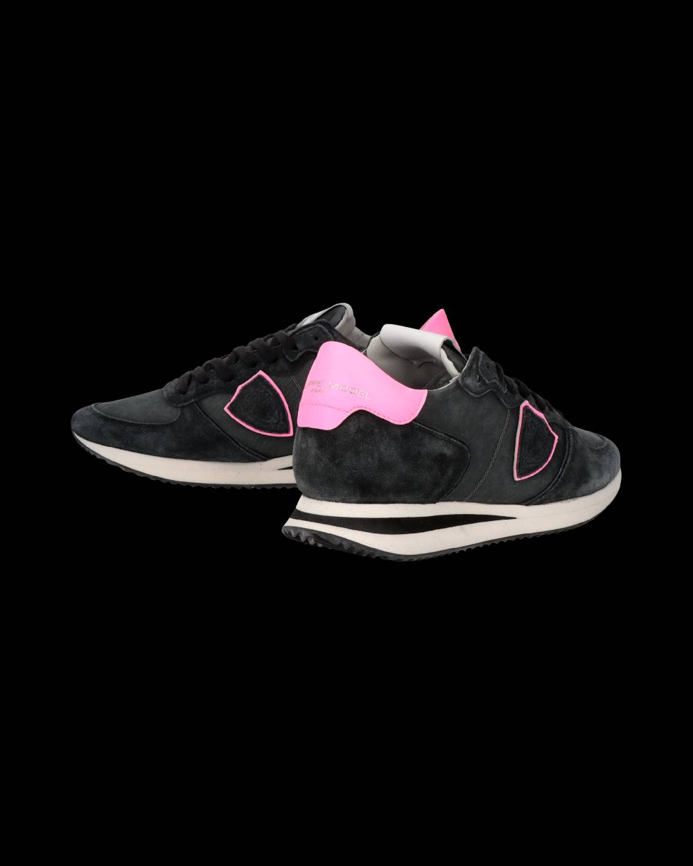 Philippe Model Sneaker Trpx Donna, Nero e Fucsia Shopping Online