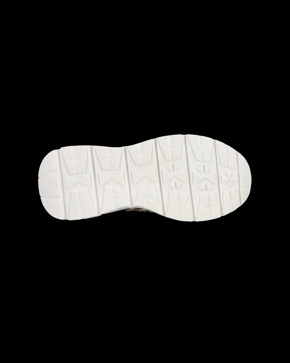 Philippe Model Sneakers basse Trpx Haute da Ragazzo in pelle e glitter, Bianco Verde Novità