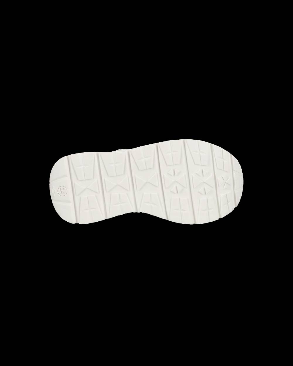 Philippe Model Baby Antibes Low-Top Sneakers in Nylon And Leather, White Beige Presa