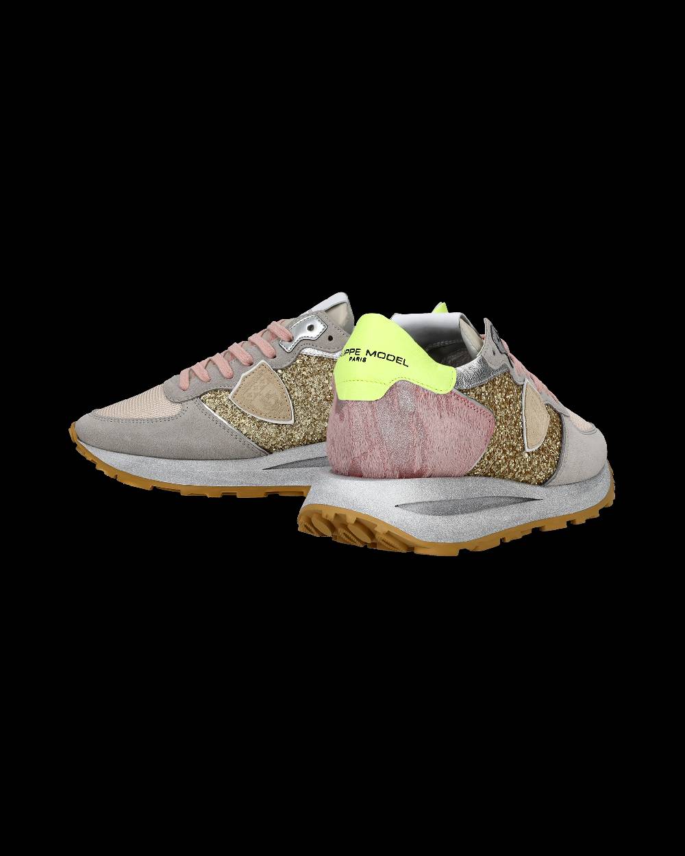 Philippe Model Sneaker basse Tropez Haute donna - oro e giallo Moda