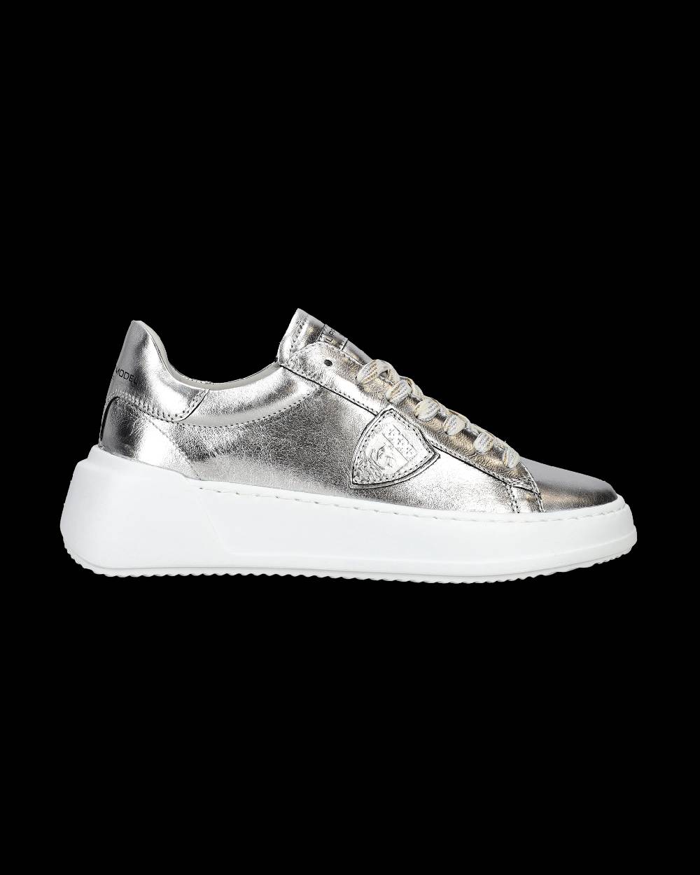 Philippe Model Sneaker bassa Tres Temple donna - argento Italia
