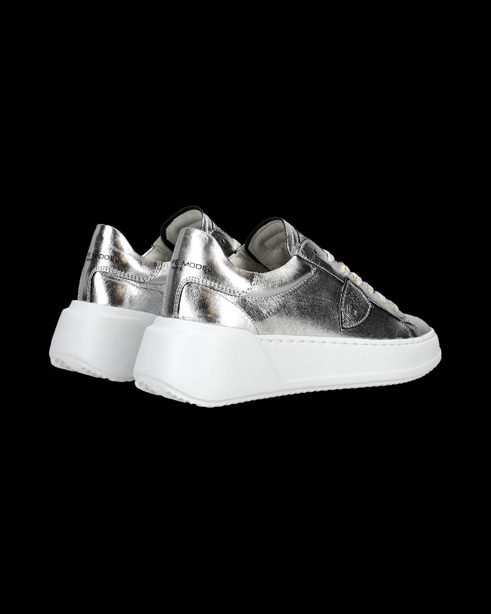 Philippe Model Sneaker bassa Tres Temple donna - argento Italia