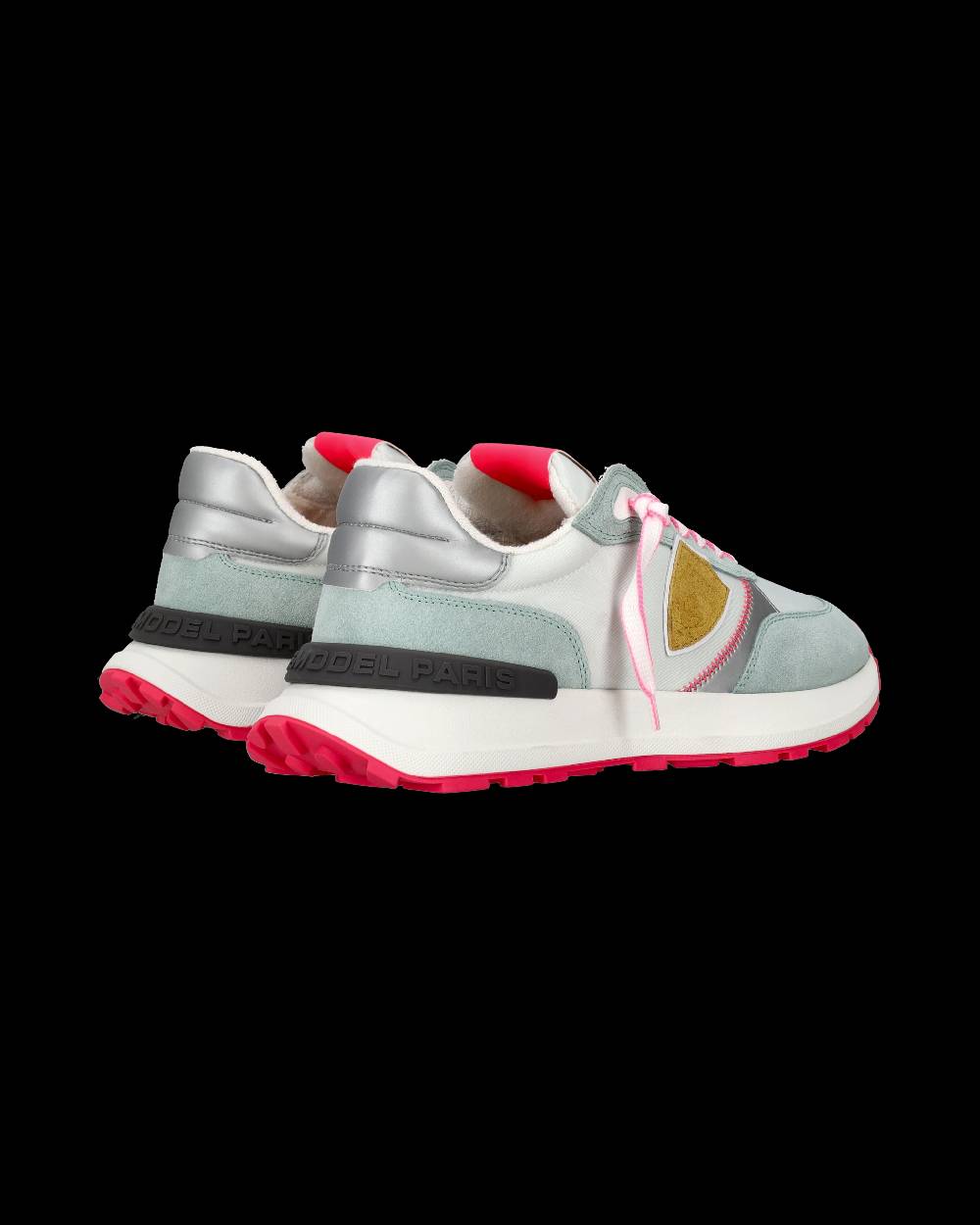 Philippe Model Sneaker bassa Antibes donna - verde acqua e fucsia 2025