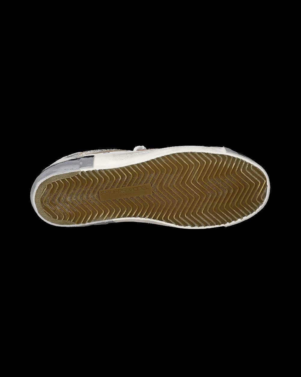 Philippe Model Sneaker bassa PRSX donna - bianco e argento In Linea