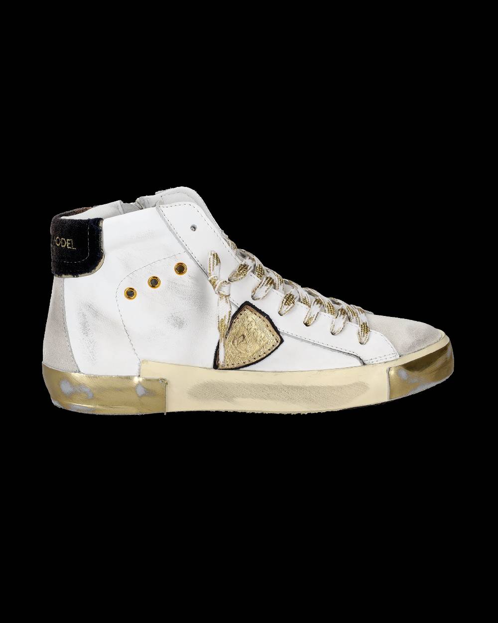 Philippe Model Sneaker high Paris donna - bianco e oro Promozione