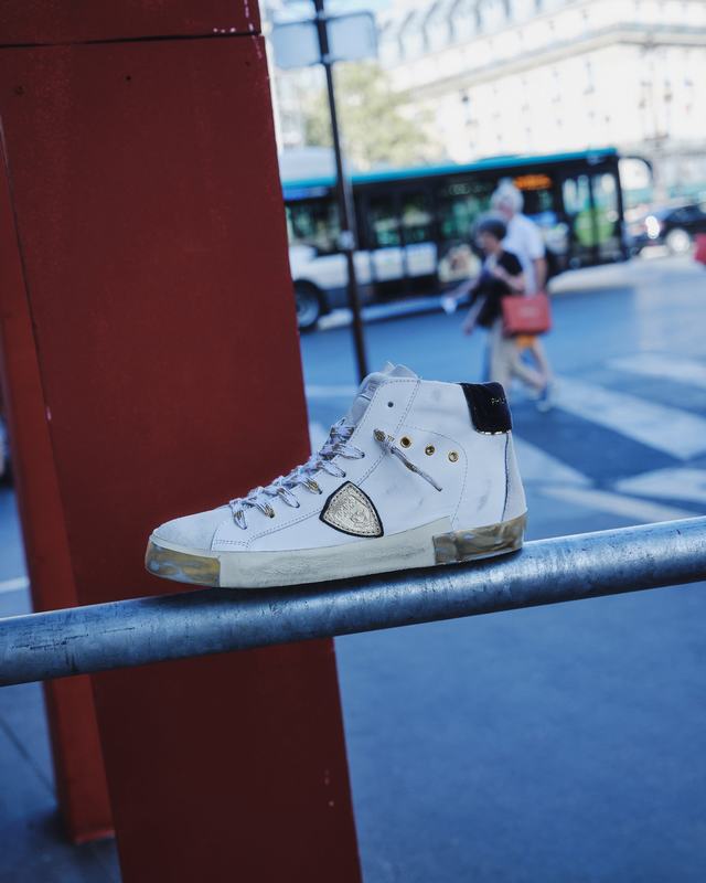 Philippe Model Sneaker high Paris donna - bianco e oro Promozione