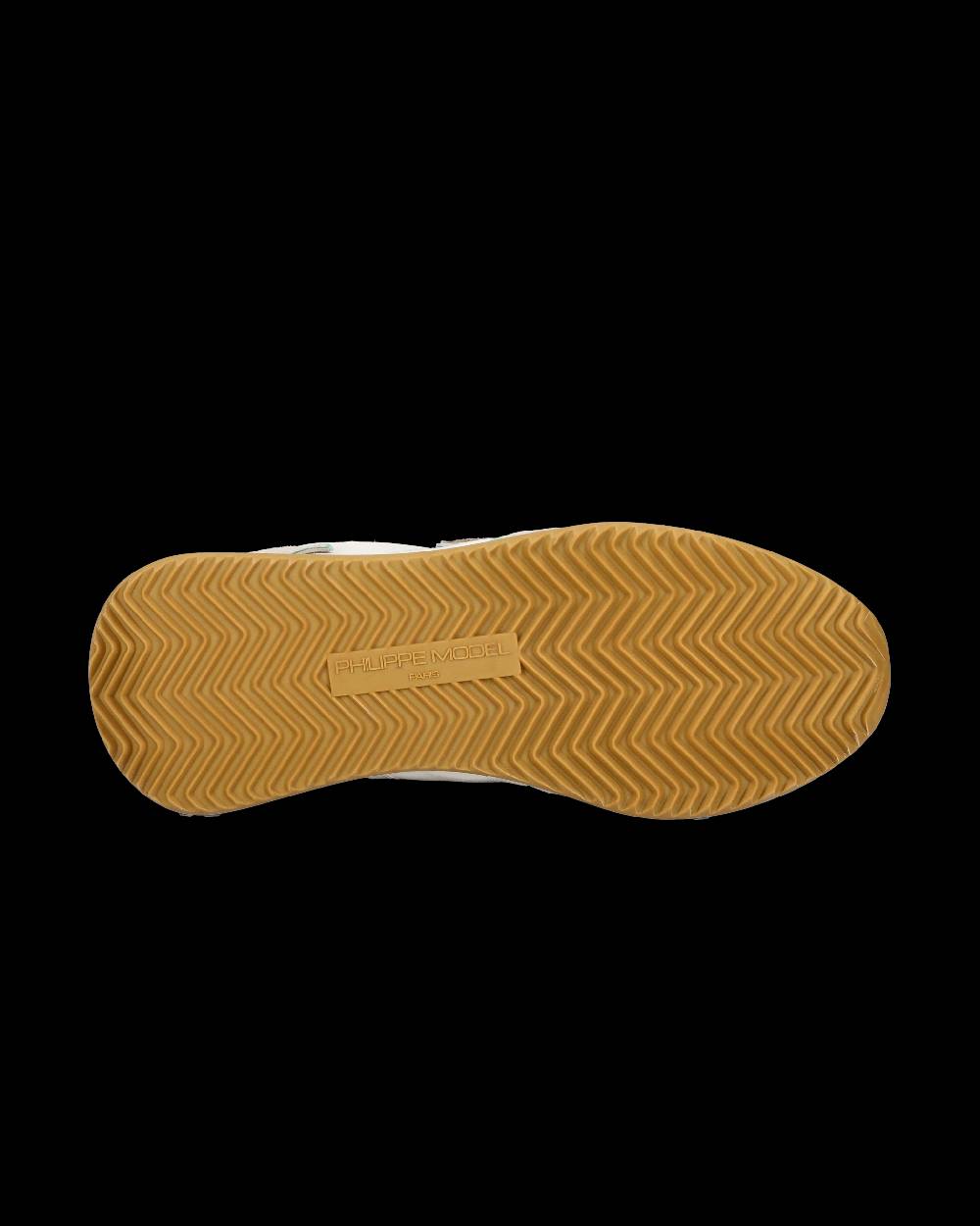 Philippe Model Sneaker bassa Trpx donna - bianco, acqua e oro Offerta