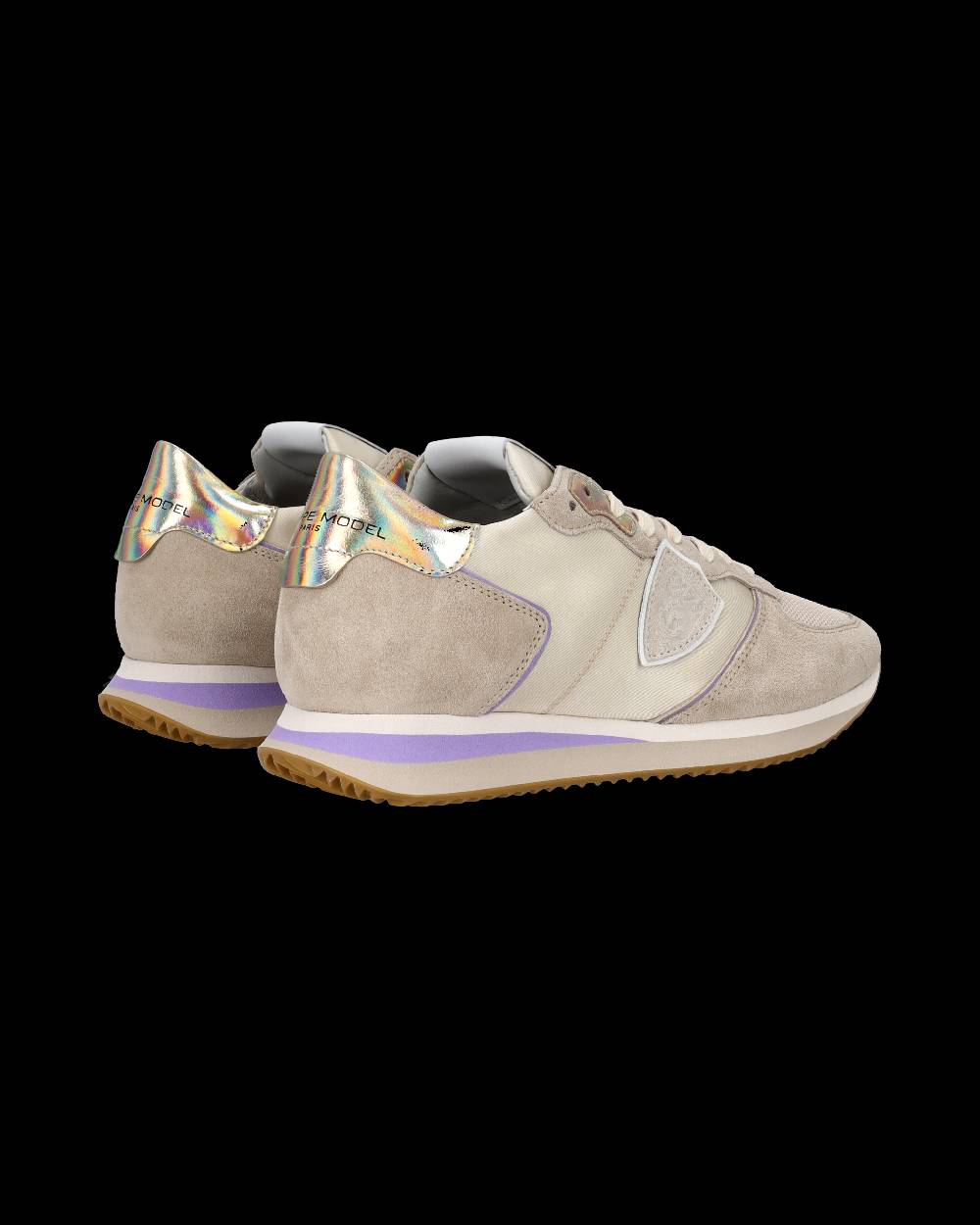 Philippe Model Sneaker bassa Trpx donna - beige e violetto Economico