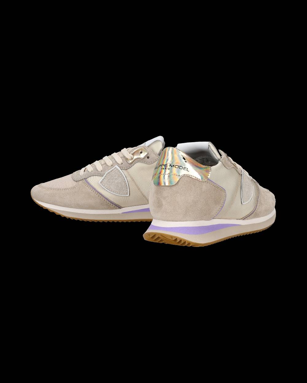 Philippe Model Sneaker bassa Trpx donna - beige e violetto Economico
