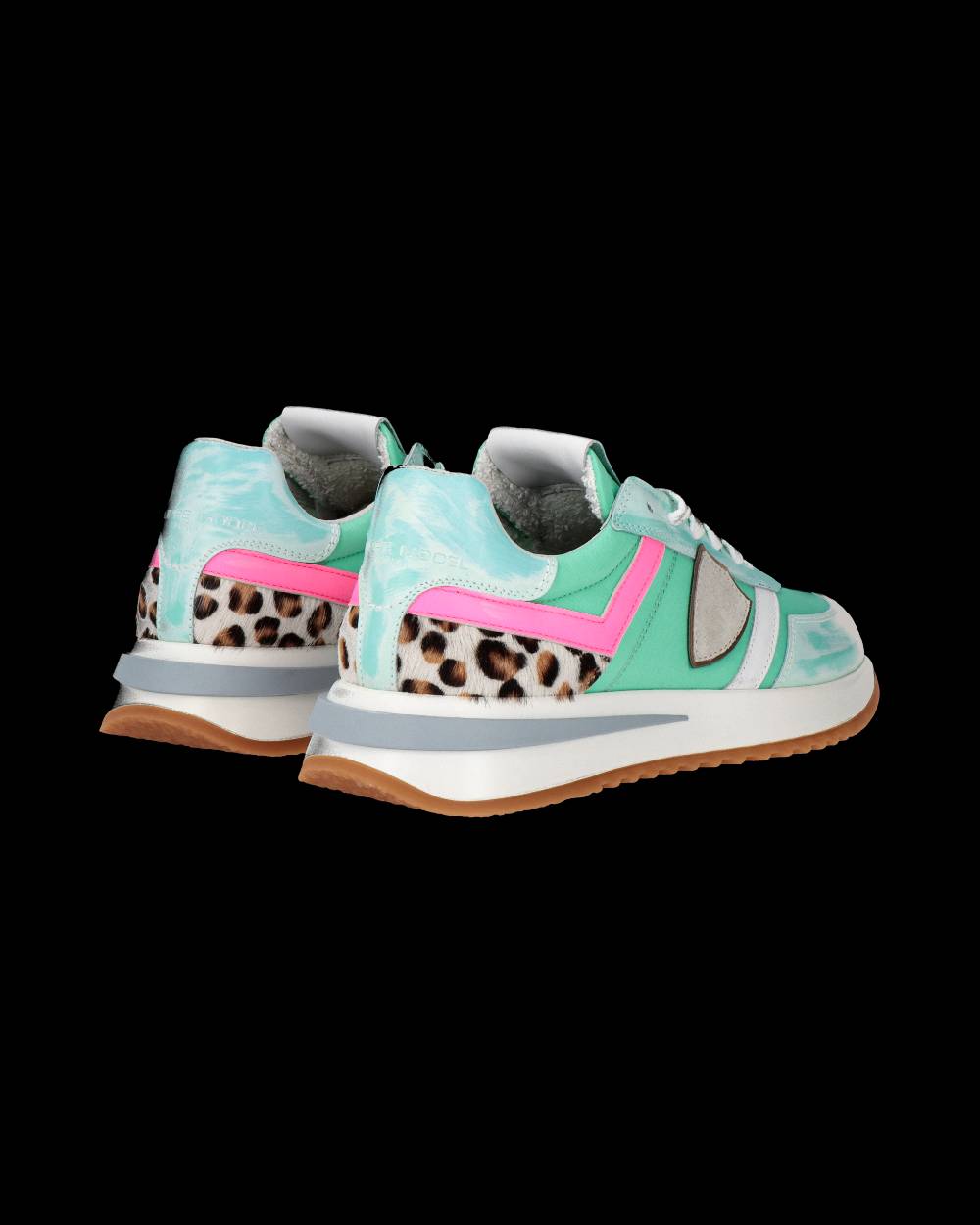 Philippe Model Sneakers Tropez 2.1 da Donna Verde acqua in Tessuto Tecnico Discount Store per i nuovi prodotti