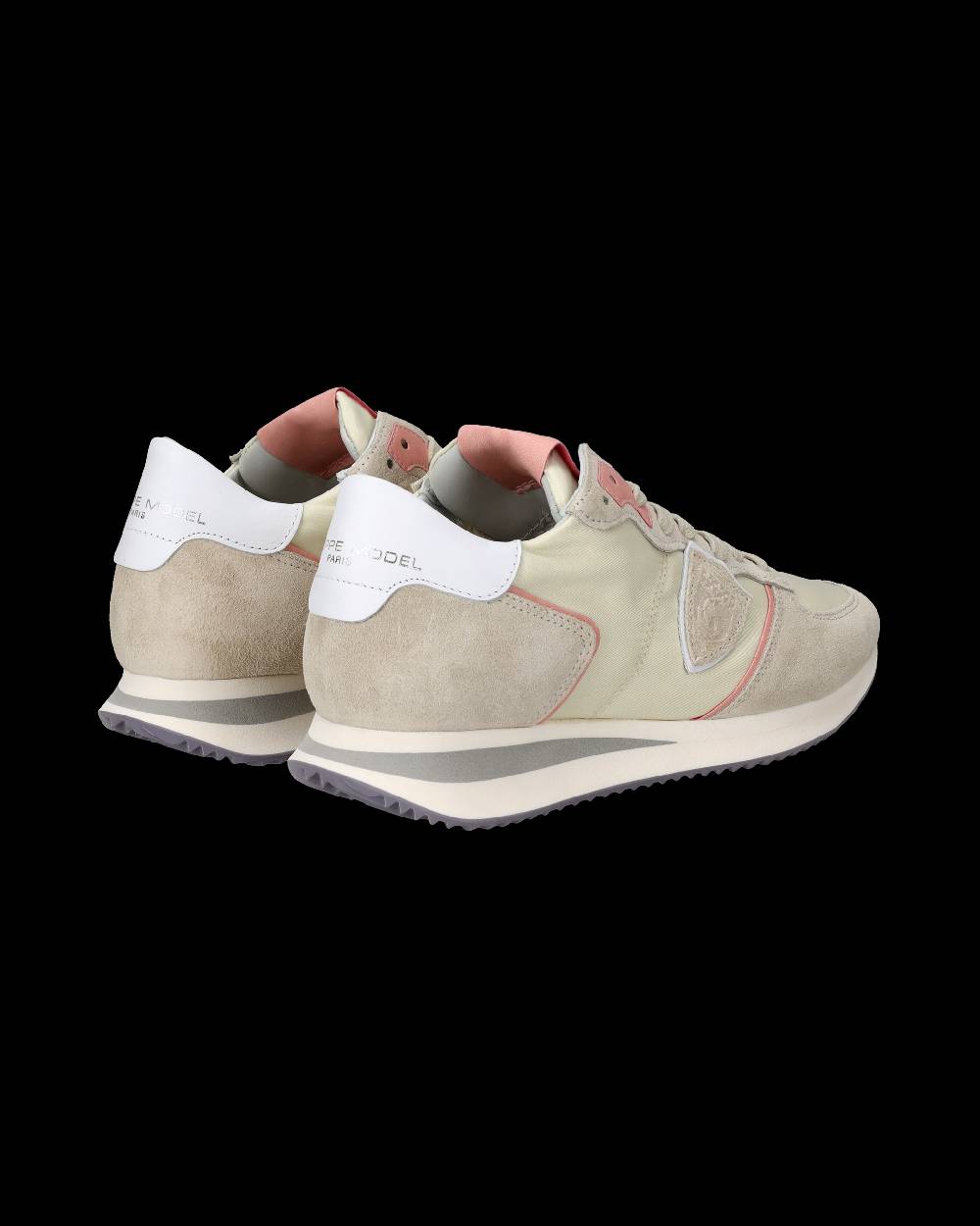 Philippe Model Sneakers Trpx da Donna Rosa Latte in Tessuto Tecnico I Più Venduti