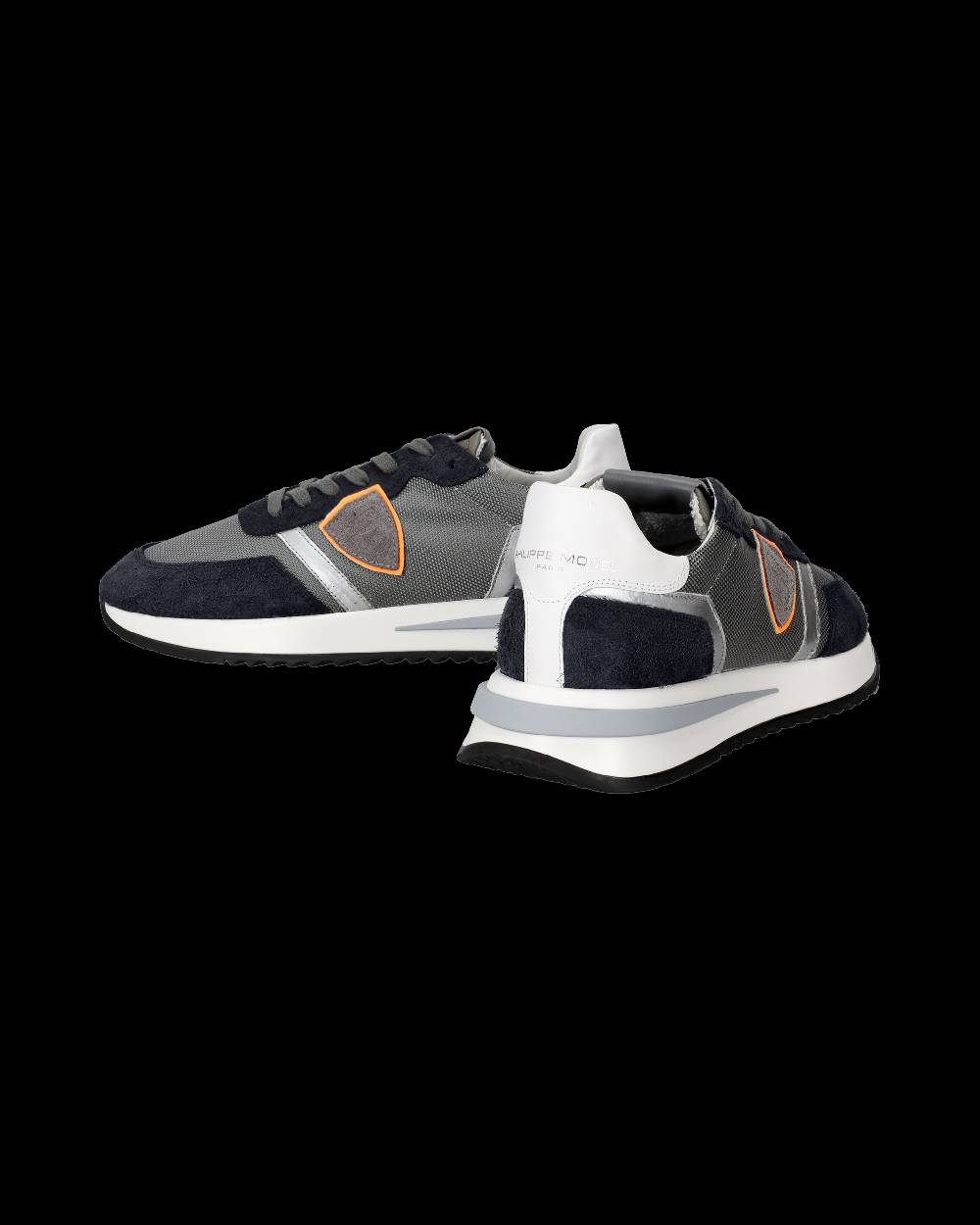 Philippe Model Sneaker basse Tropez 2.1 uomo - antracite e blu Nuova