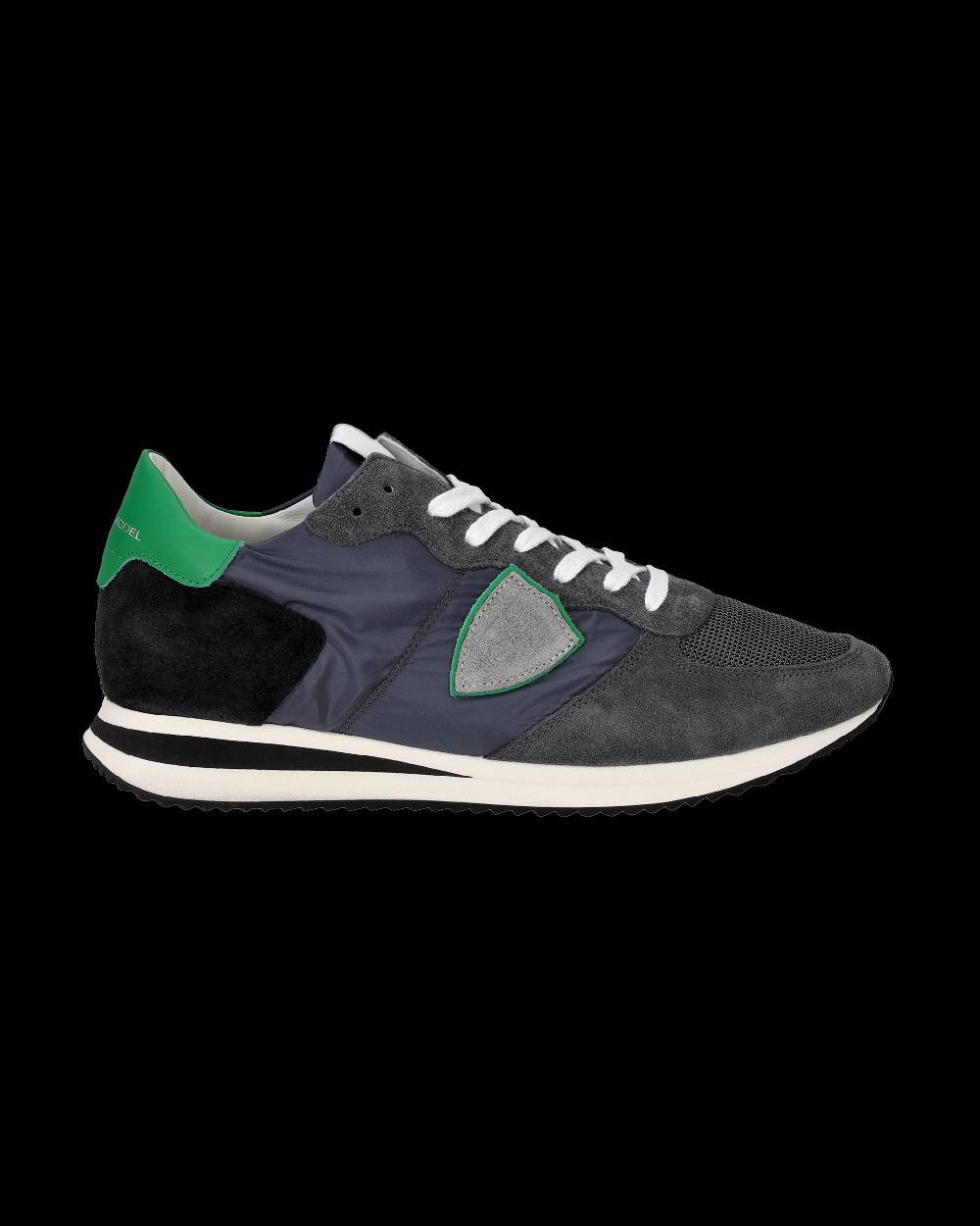 Philippe Model Sneakers Trpx da Uomo Grigie in Tessuto Tecnico Moda