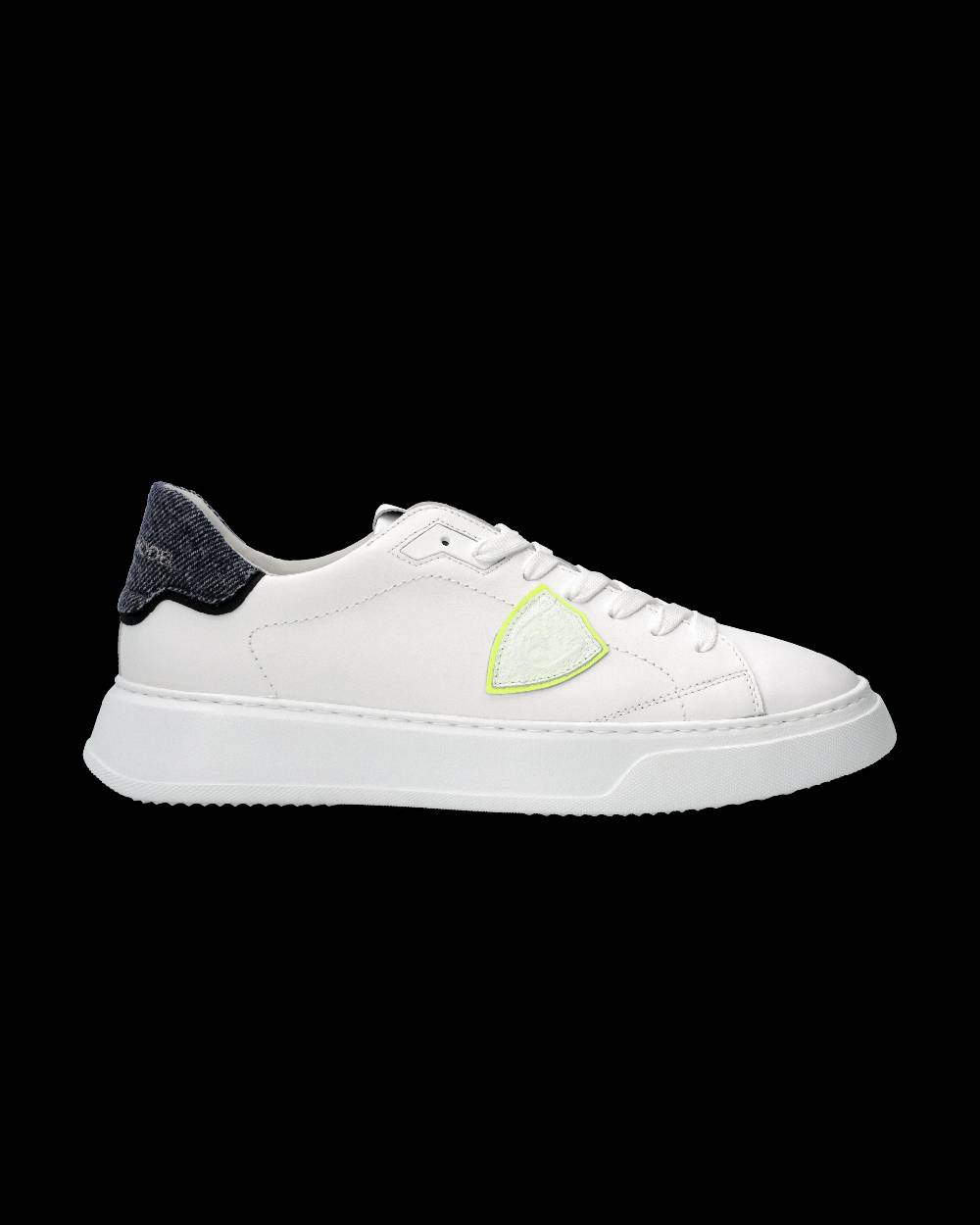 Philippe Model Sneaker Temple Uomo, Bianco e Blu Qualità