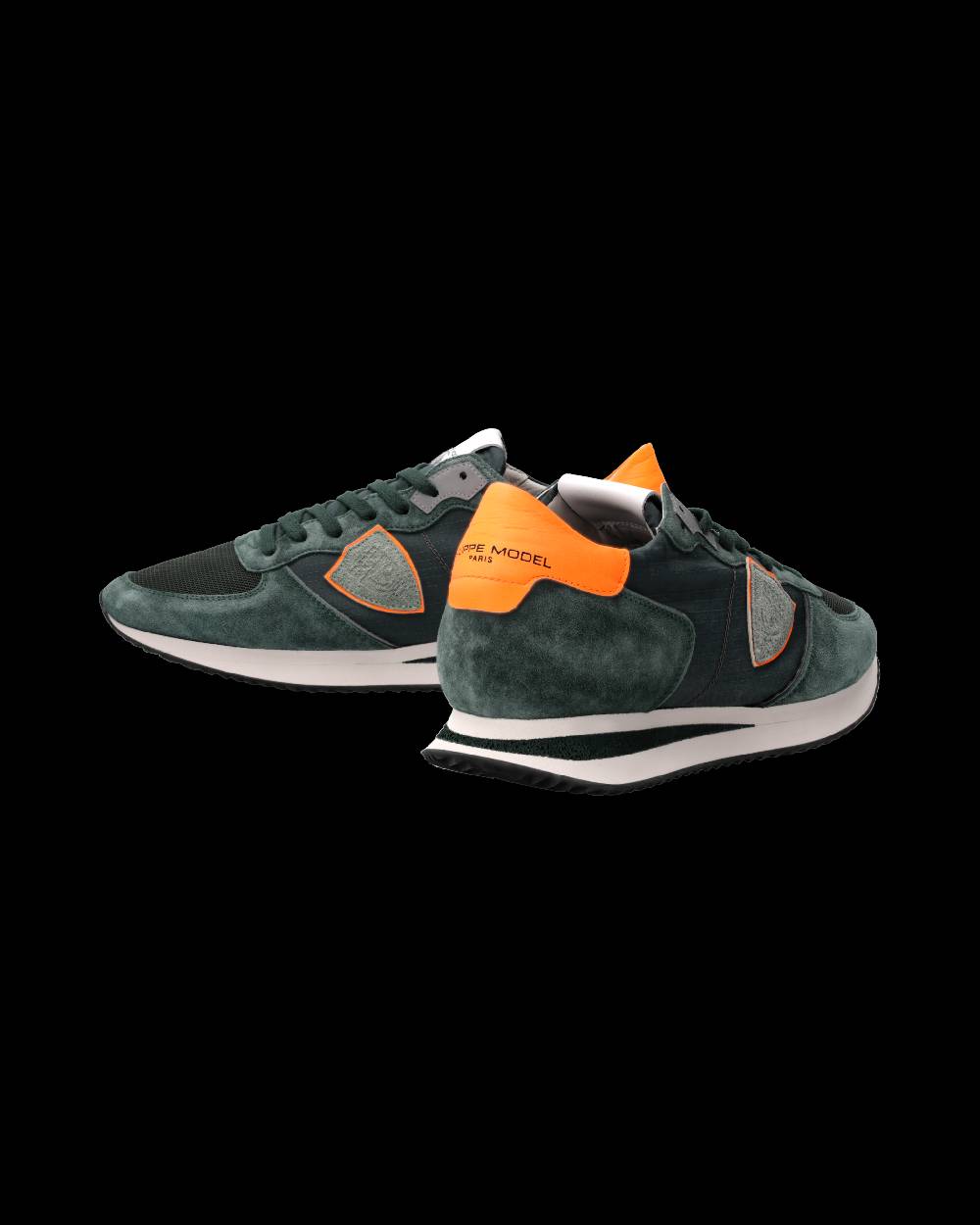 Philippe Model Sneaker Trpx Uomo, Verde e Arancione Promozione