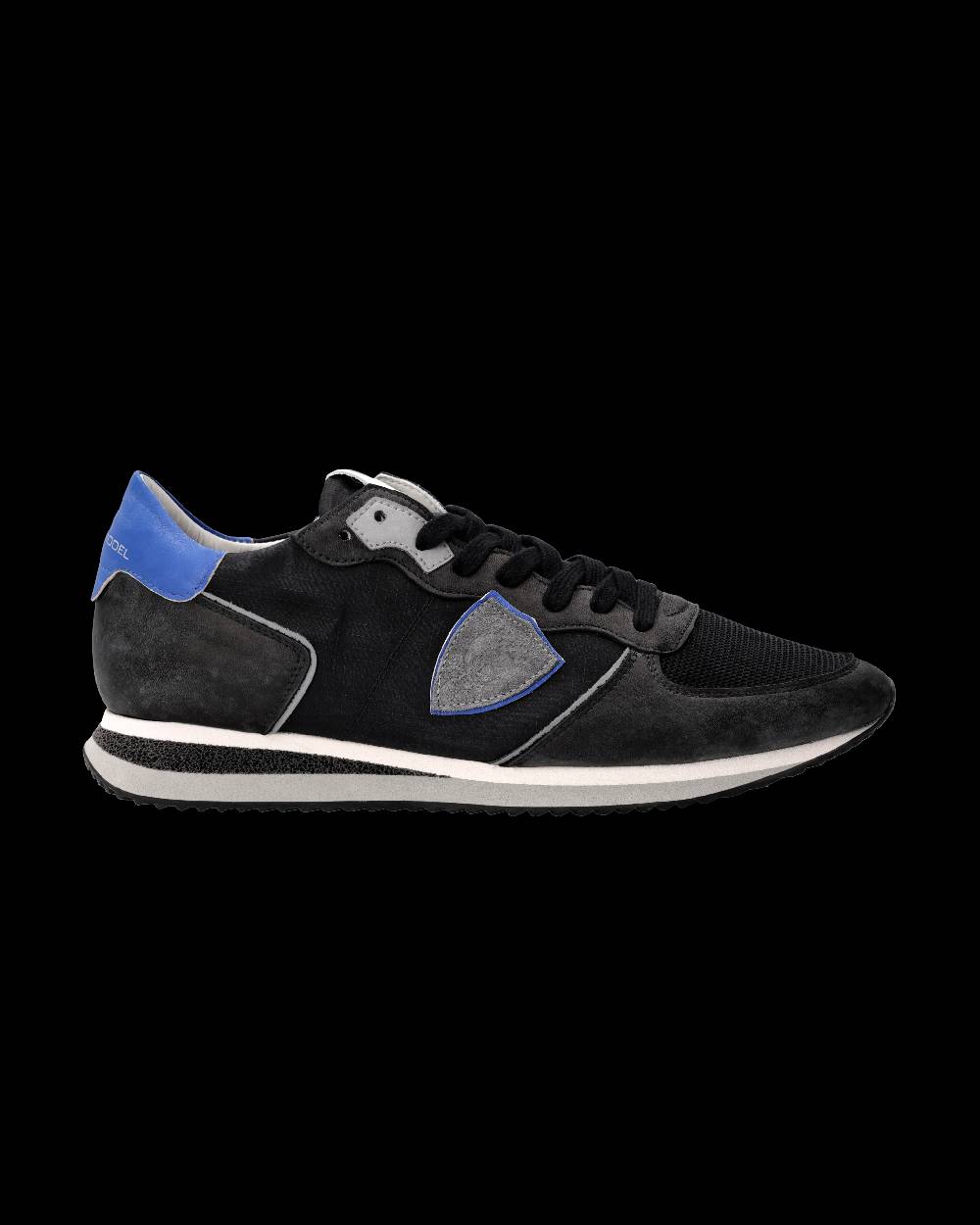 Philippe Model Sneaker Trpx Uomo, Nero e Bluette Spedizione Gratuita
