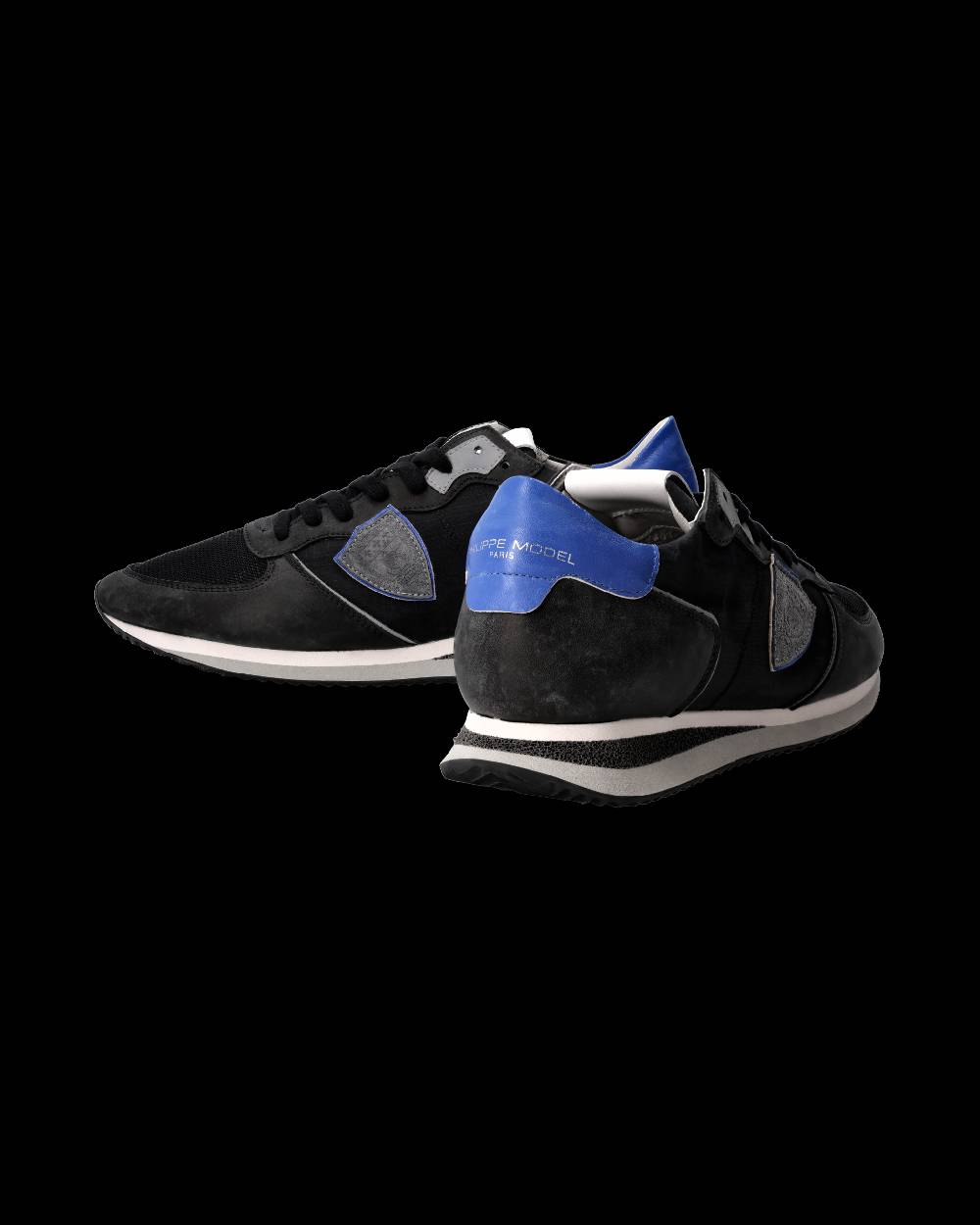 Philippe Model Sneaker Trpx Uomo, Nero e Bluette Spedizione Gratuita