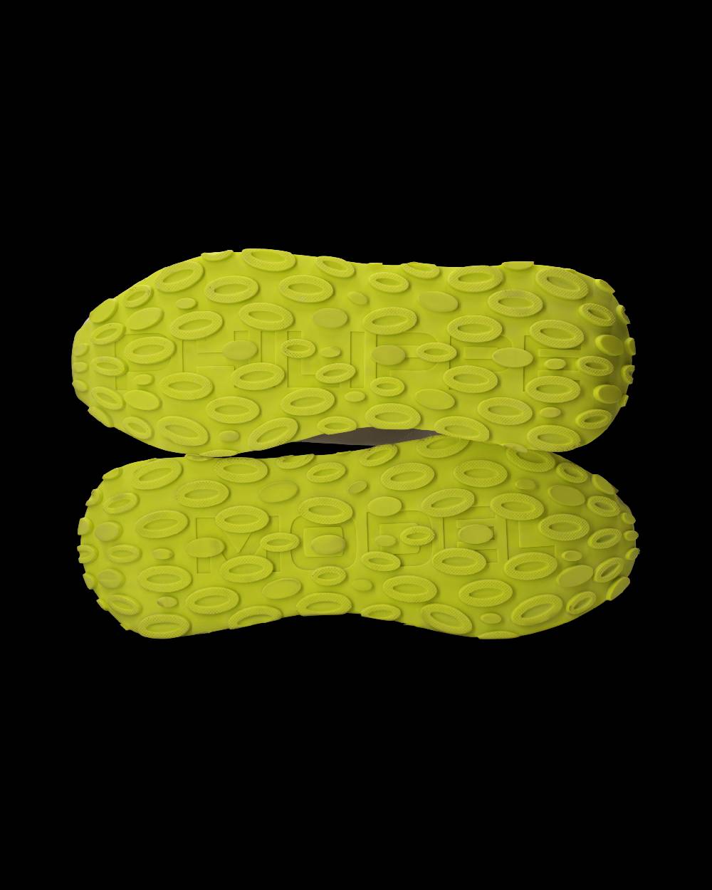 Philippe Model Sneaker Tropez Haute Uomo, Bianco e Giallo Fluo Soddisfazione Garantita