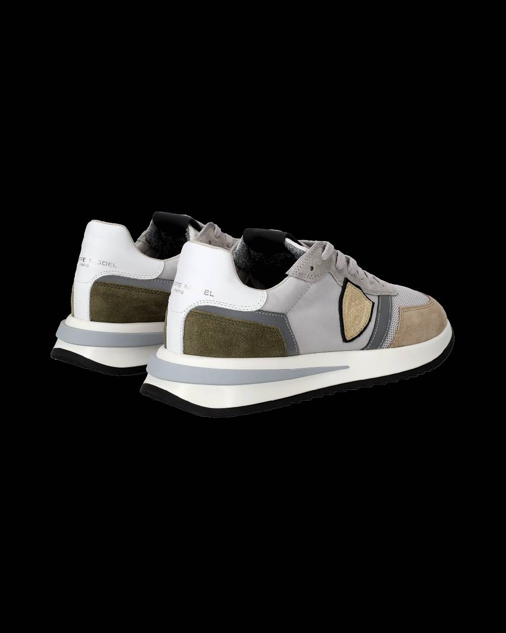 Philippe Model Sneakers Tropez 2.1 da Uomo Grigie in Tessuto Tecnico Negozi Online