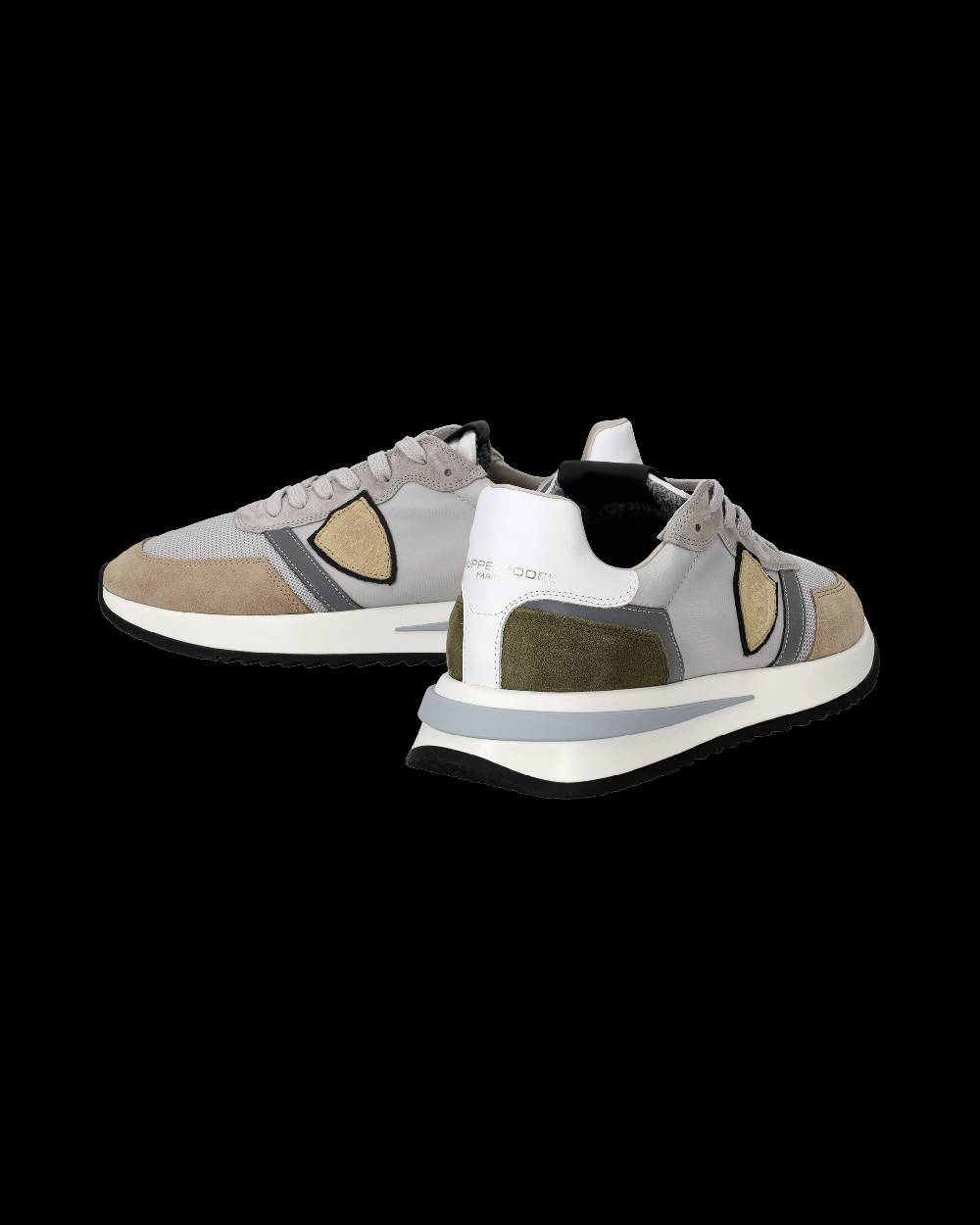 Philippe Model Sneakers Tropez 2.1 da Uomo Grigie in Tessuto Tecnico Negozi Online