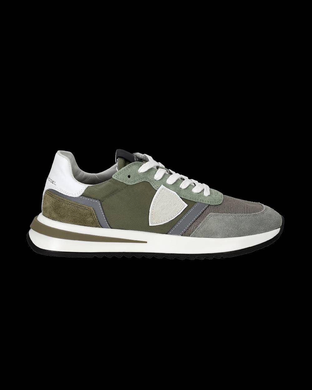Philippe Model Sneakers Tropez 2.1 da Uomo Verdi in Tessuto Tecnico Acquista Ora