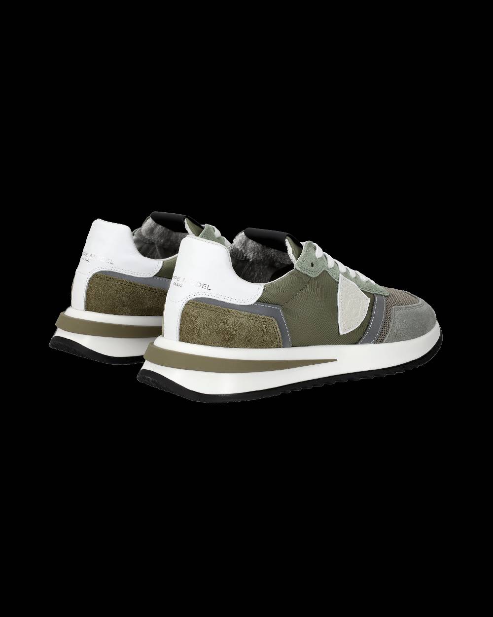 Philippe Model Sneakers Tropez 2.1 da Uomo Verdi in Tessuto Tecnico Acquista Ora
