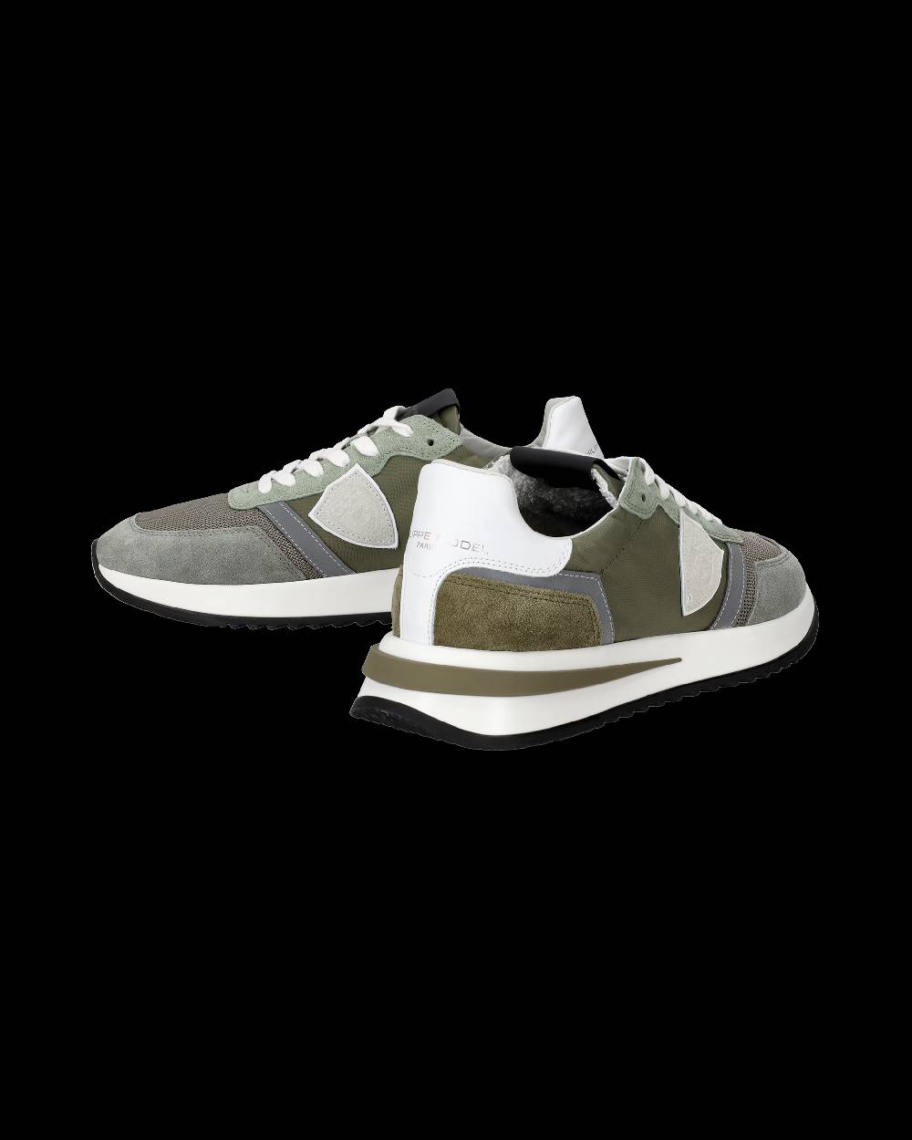 Philippe Model Sneakers Tropez 2.1 da Uomo Verdi in Tessuto Tecnico Acquista Ora