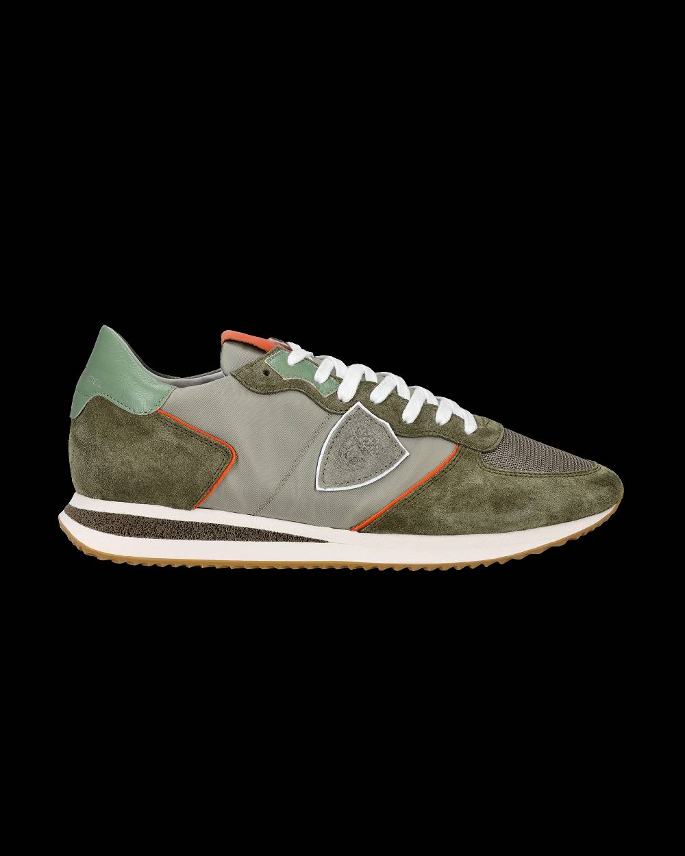 Philippe Model Sneaker bassa Trpx uomo - verde e arancio Consegna Veloce