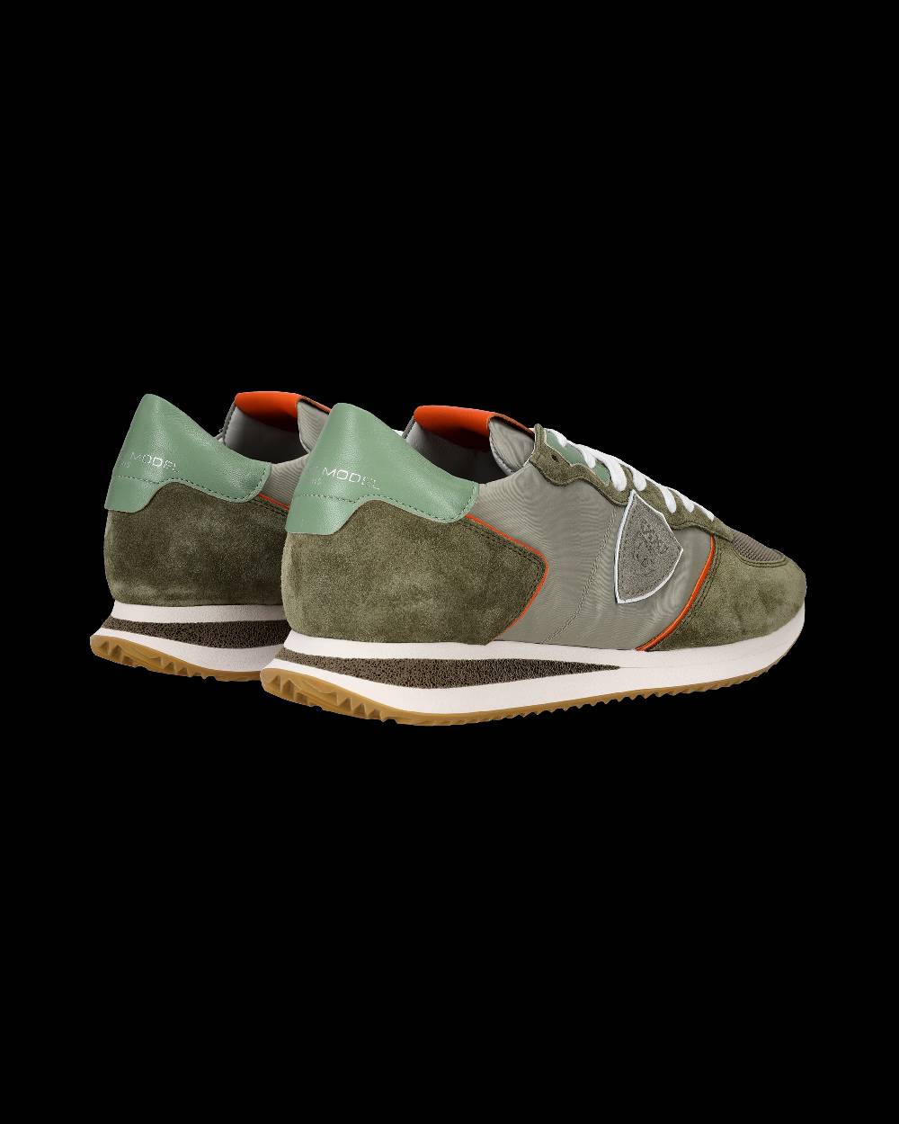 Philippe Model Sneaker bassa Trpx uomo - verde e arancio Consegna Veloce