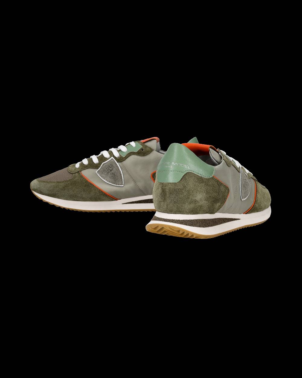 Philippe Model Sneaker bassa Trpx uomo - verde e arancio Consegna Veloce