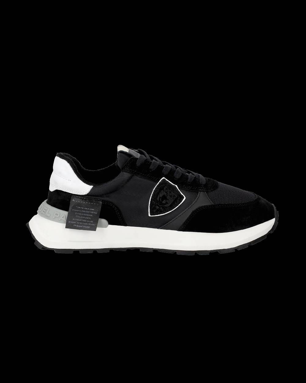 Philippe Model Sneaker running bassa Antibes uomo - nero Outlet