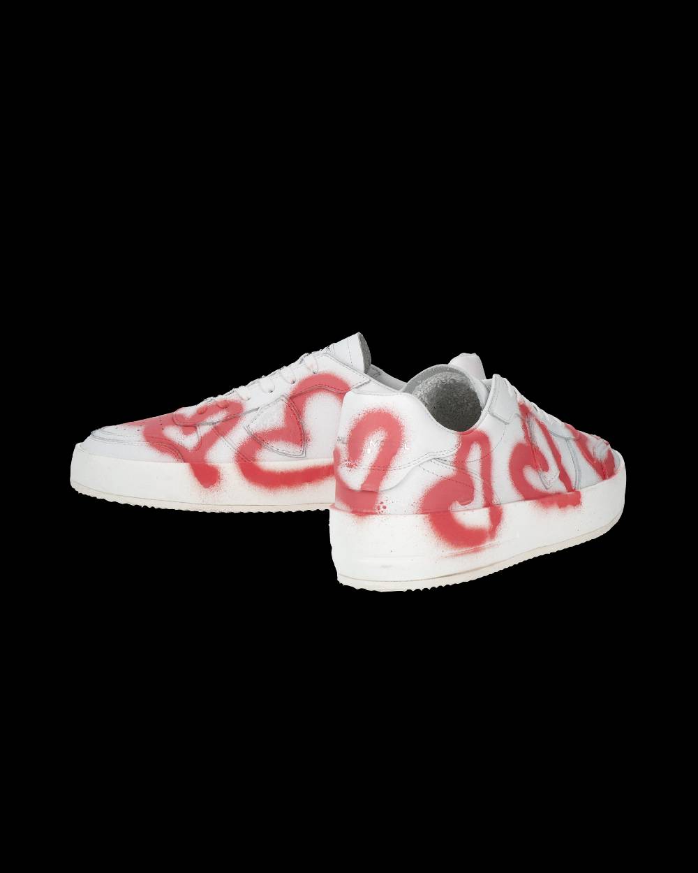 Philippe Model Sneaker bassa Nice uomo - bianco e corallo I Più Venduti