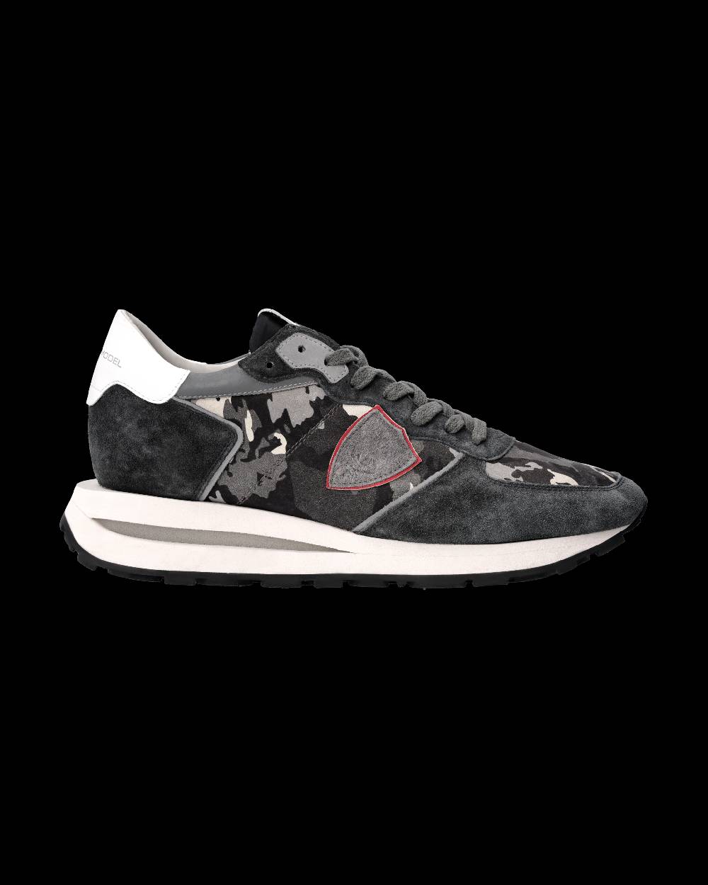 Philippe Model Sneaker Tropez Haute Uomo, Grigio Nuova